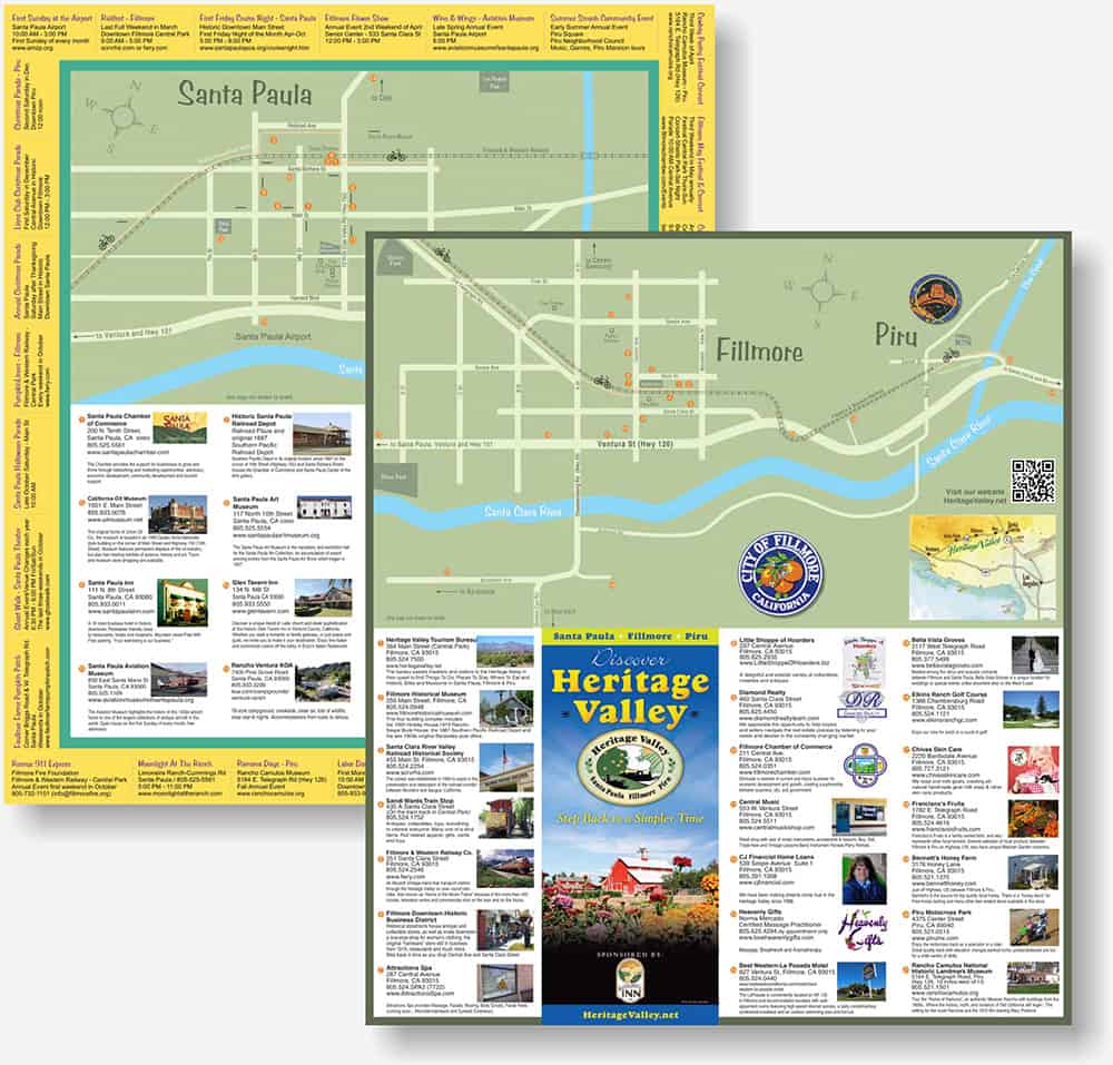 Heritage Valley Tourism Bureau brochure