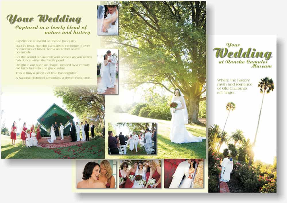 Rancho Camulos Wedding brochure