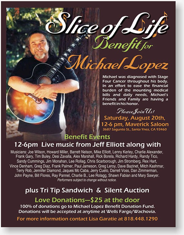 Michael Lopez flyer