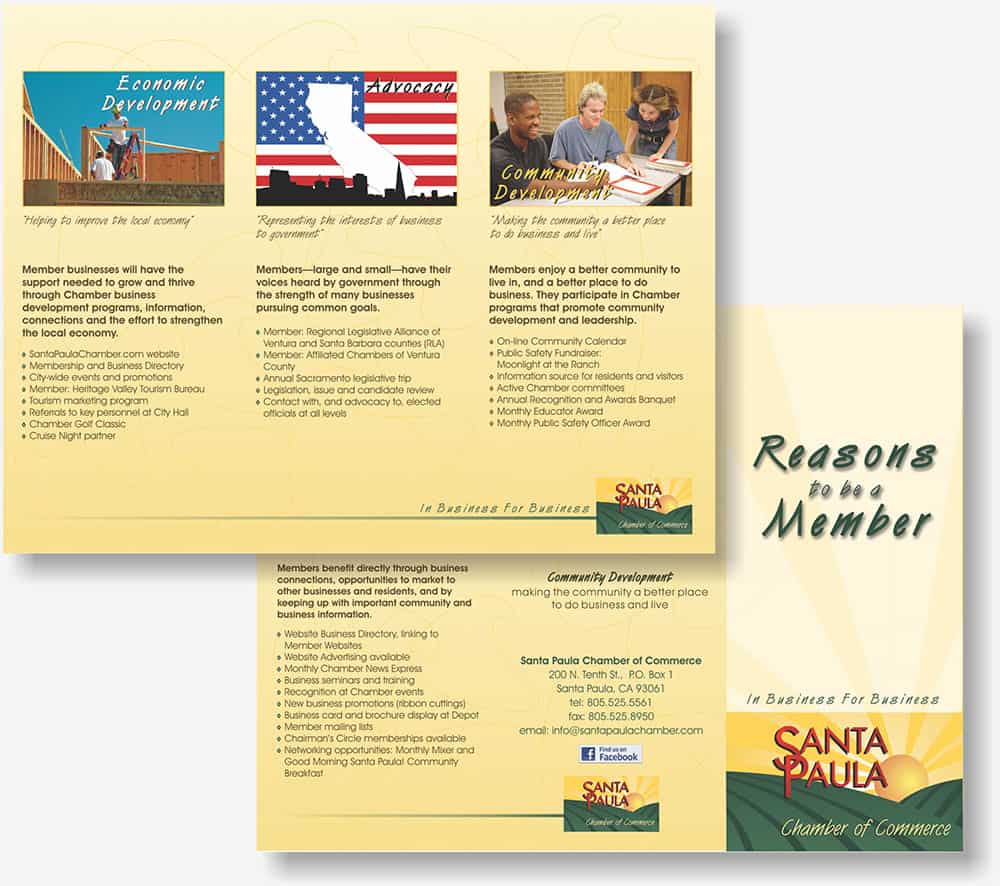 Santa Paula Chamber brochure