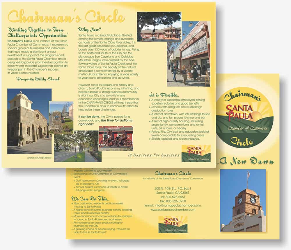 Santa Paula Chamber brochure
