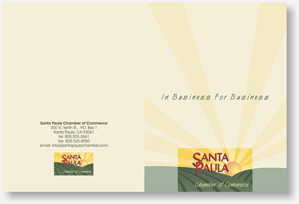 Santa Paula Chamber folder