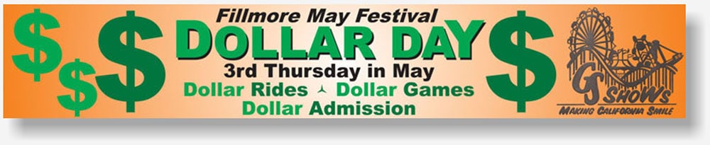 Dollar Days banner