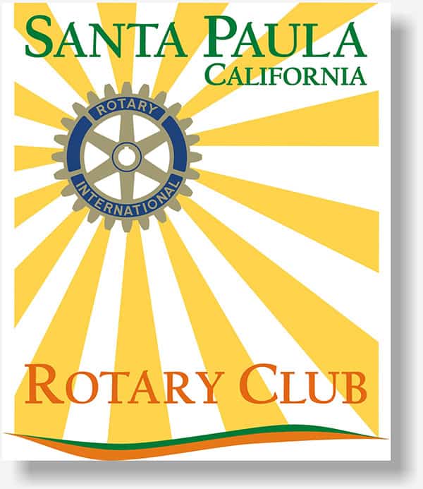 Santa Paula Rotary Club banner