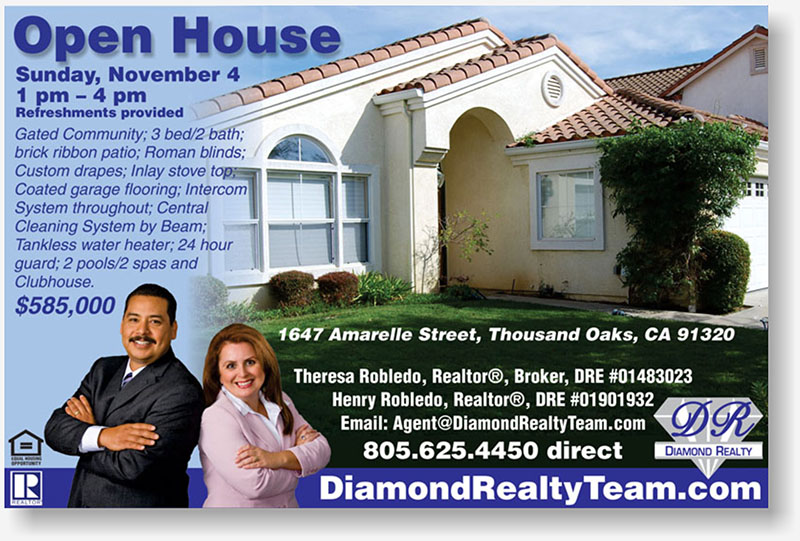 Diamond Realty display ad