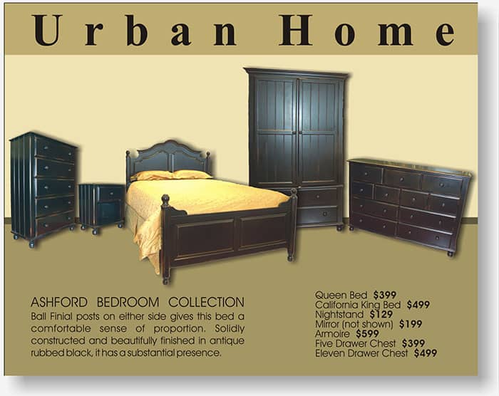 Urban Home half page display ad