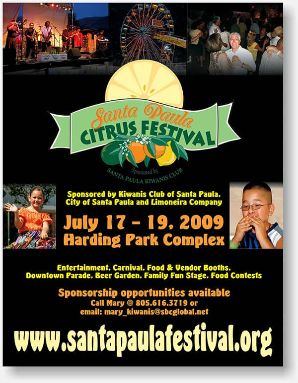 Citrus Festival flyer