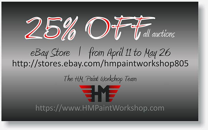 HM Paint Workshop display ad