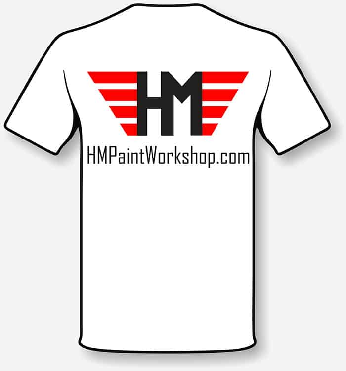 HM Paint Workshop t-shirt