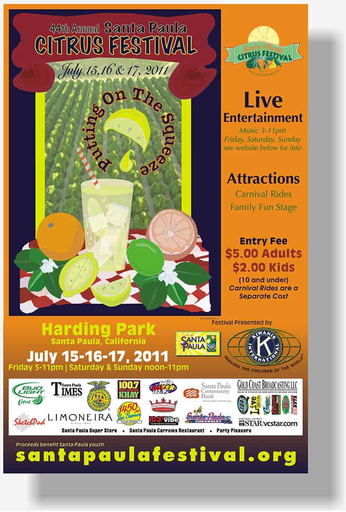 Citrus Festival poster