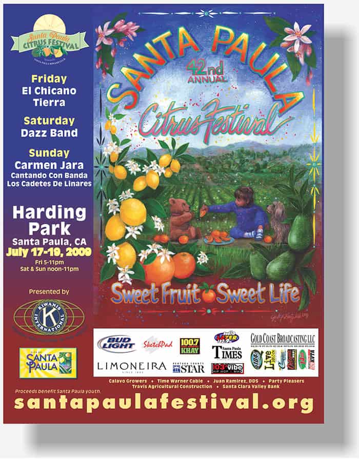 Citrus Festival poster