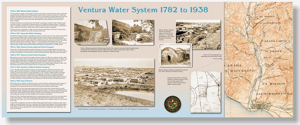 Ventura Water Works Large Panel