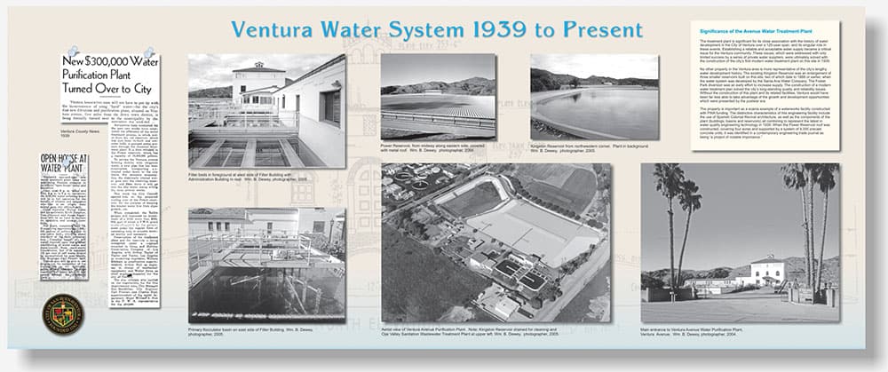Ventura Water Works Large Panel