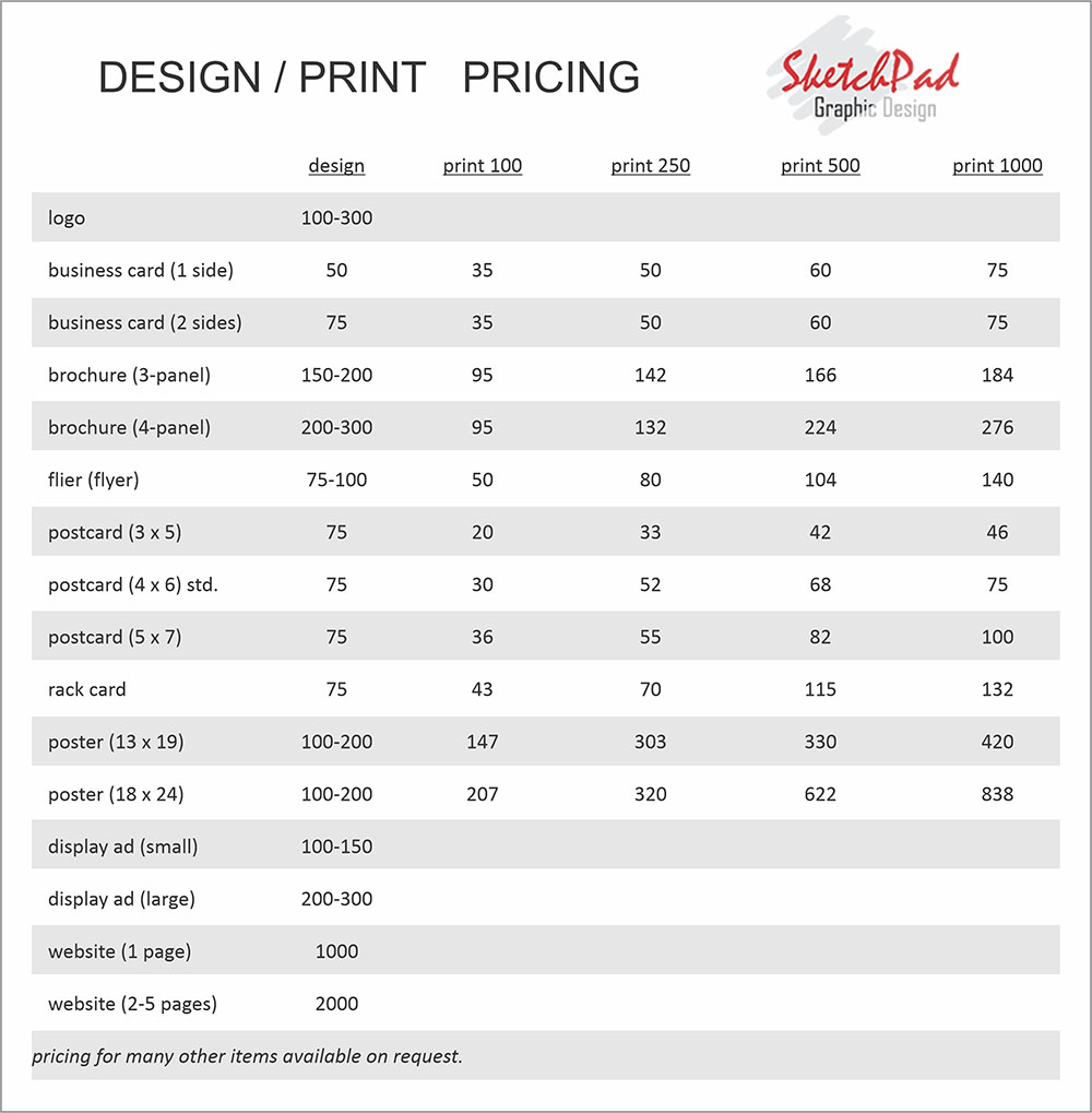GraphicDesign-Pricing-Print
